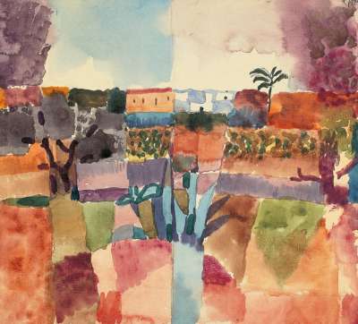 Paul Klee, Hamammet, 1914