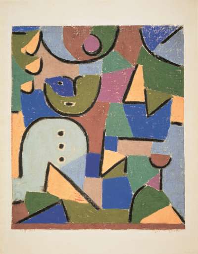 Paul Klee, Figur im Garten, 1937
