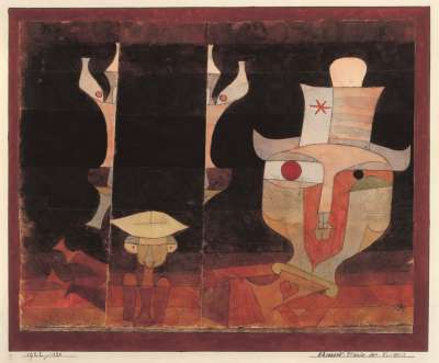 Paul Klee, The Emperor's Fateful Hour, 1922