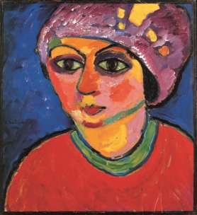 Turbante violeta Alexej von Jawlensky, 1911 