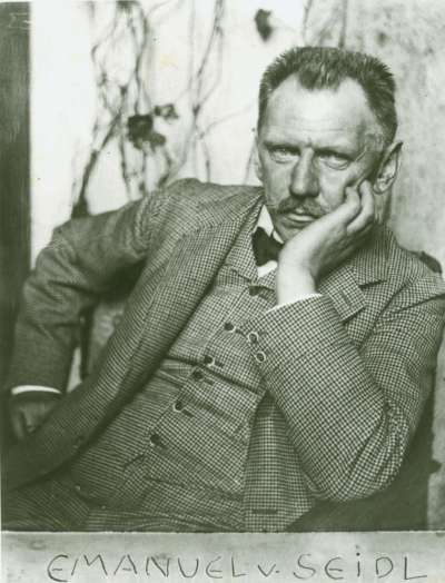 El arquitecto Emanuel von Seidl