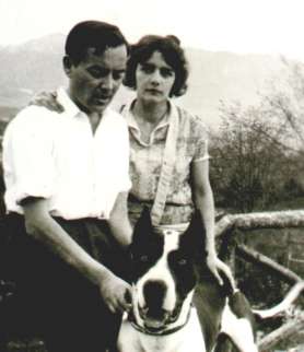 Lajos von Horváth, dos tapas de cajas de cartón con los motivos “Putto” y “Fortuna” para los recién casados Erna y Heiner Emhardt, octubre de 1941