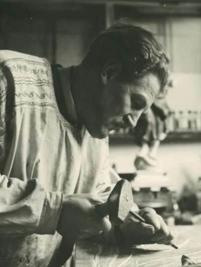Pequeñas esculturas Rudolf Pfefferer (1910-1986), hacia 1950